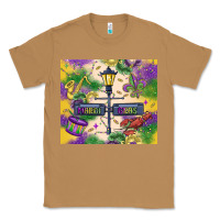 Toasted Coconut mardi gras street lights Classic Tee - MaliasSmallBusiness