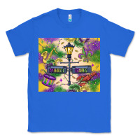 True Royal mardi gras street lights Classic Tee - MaliasSmallBusiness