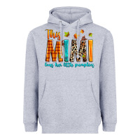 Heather Grey This mimi loves her little pumpkins Heavyweight Hoodie - texasbilliewilder