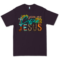 Plum give me coffee jesus Premium Tee - RacoonDesign
