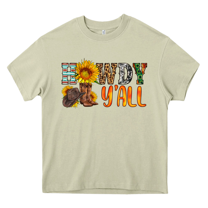 Howdy Y All Heavy Core Tee by HRA Design Shop | Teevron