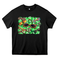 Black sunglasses background Heavy Core Tee - BarkalooDesign