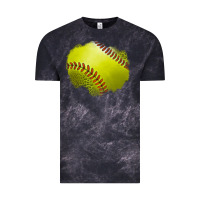 Cloud Black leopard softball patch Vintage Tee - Jasminsmagicworld