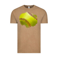 Vintage Coffee leopard softball patch Vintage Tee - Jasminsmagicworld