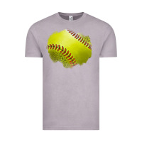 Leopard Softball Patch Vintage Tee | Teevron