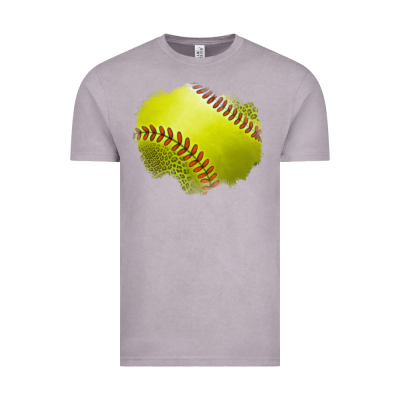 Leopard Softball Patch Vintage Tee by Jasminsmagicworld | Teevron