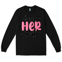 Black powherful Long Sleeve Tee - MaliasSmallBusiness