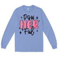 Colony Blue powherful Long Sleeve Tee - MaliasSmallBusiness