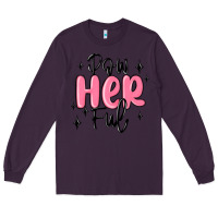 Plum powherful Long Sleeve Tee - MaliasSmallBusiness