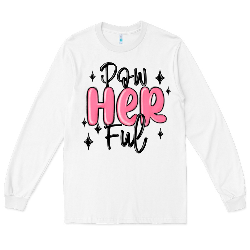 Powherful Long Sleeve Tee by MaliasSmallBusiness | Teevron