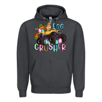 Smoke egg crusher monster truck easter Zipper Hoodie - Artiststas