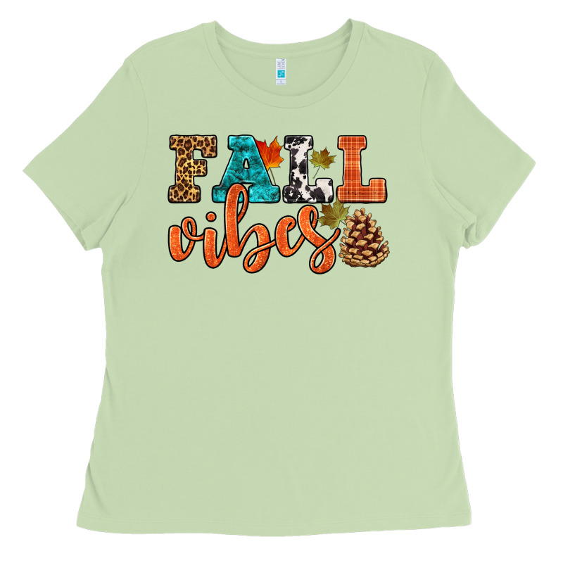Fall Vibes Ladies Tee by HRA Design Shop | Teevron