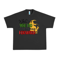 Pigment Black whatever you do keep moving forward martin luther Urban Heavy Tee - MaliasSmallBusiness