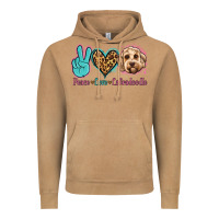 Vintage Camel peace love labradoodle Vintage Hoodie - Jasminsmagicworld