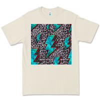 Bone turquoise lightning bolt seamless pattern Premium Tee - HRA Design Shop