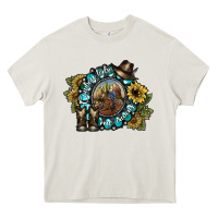 Cream cowboy take me away 2 Heavy Core Tee - SublimationCraftShop