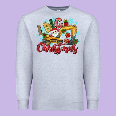 I Dig Christmas Premium Sweatshirt Designed By Texasbilliewilder