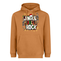 Meerkat Jingle bell rock Heavyweight Hoodie - NancyCooperArtShop