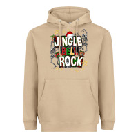 Mushroom Jingle bell rock Heavyweight Hoodie - NancyCooperArtShop