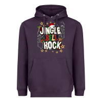 Plum Jingle bell rock Heavyweight Hoodie - NancyCooperArtShop