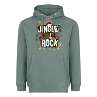 Sage Jingle bell rock Heavyweight Hoodie - NancyCooperArtShop