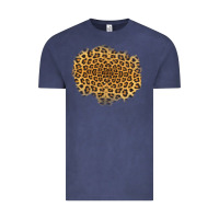 Vintage Denim leopard patch Vintage Tee - Jasminsmagicworld