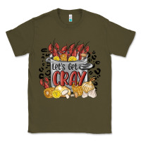 Army Green let's get cray crawfish boil Classic Tee - MaliasSmallBusiness