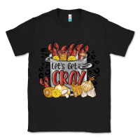 Black let's get cray crawfish boil Classic Tee - MaliasSmallBusiness