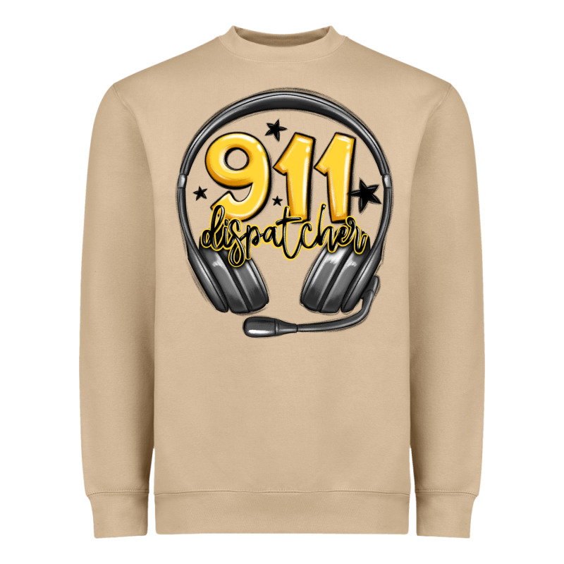 911 Dispatcher Heavyweight Sweatshirt by MaliasSmallBusiness | Teevron