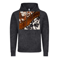 Vintage Black cowhide leather Vintage Hoodie - BarkalooDesign