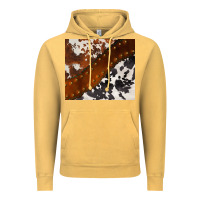 Vintage Mustard cowhide leather Vintage Hoodie - BarkalooDesign