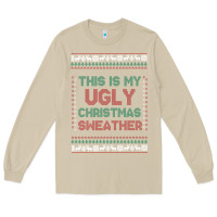 Mushroom this is my ugly christmas Long Sleeve Tee - MaliasSmallBusiness