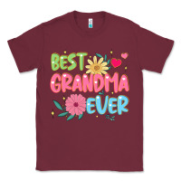 Burgundy best grandma ever Classic Tee - JahusDesignShop
