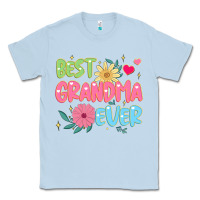 Dusty Blue best grandma ever Classic Tee - JahusDesignShop