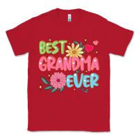 Red best grandma ever Classic Tee - JahusDesignShop