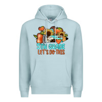 Blue Mist 5th grade let's do this Premium Hoodie - JahusDesignShop