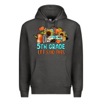 Charcoal Heather 5th grade let's do this Premium Hoodie - JahusDesignShop