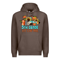 Coffee 5th grade let's do this Premium Hoodie - JahusDesignShop