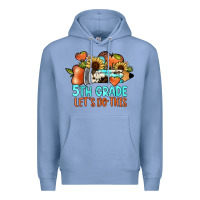 Colony Blue 5th grade let's do this Premium Hoodie - JahusDesignShop