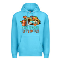 Ocean Blue 5th grade let's do this Premium Hoodie - JahusDesignShop