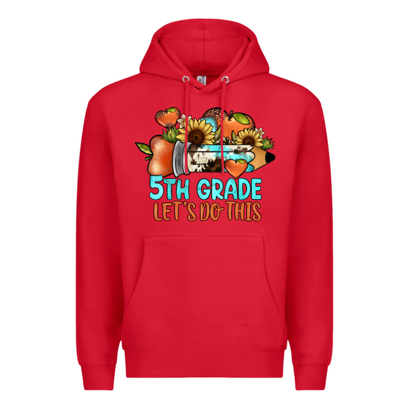 5th Grade Let's Do This Premium Hoodie by JahusDesignShop | Teevron