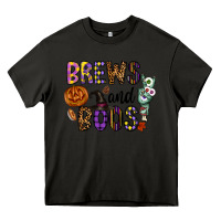 Asphalt Brews And Boos Heavy Core Tee - CowhideDigitalArt