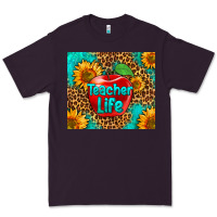Plum teacher life Premium Tee - HRA Design Shop