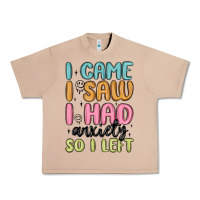 Burro i came i saw i had anxiety so i left Urban Heavy Tee - MaliasSmallBusiness