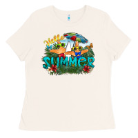 Bone hello summer Ladies Tee - SublimationCraftShop