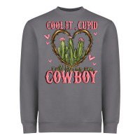 Storm cool it cupid i will find my own cowboy Heavyweight Sweatshirt - MaliasSmallBusiness