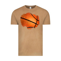 Leopard Basketball Patch Vintage Tee | Teevron