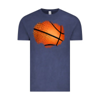 Vintage Denim leopard basketball patch Vintage Tee - Jasminsmagicworld