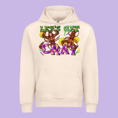Let's Get Cray Urban Hoodie Designed By Fadigitalartstudio