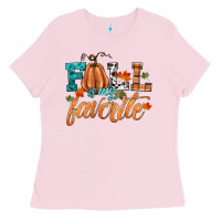 Bubblegum Pink fall is my favorite Ladies Tee - HRA Design Shop